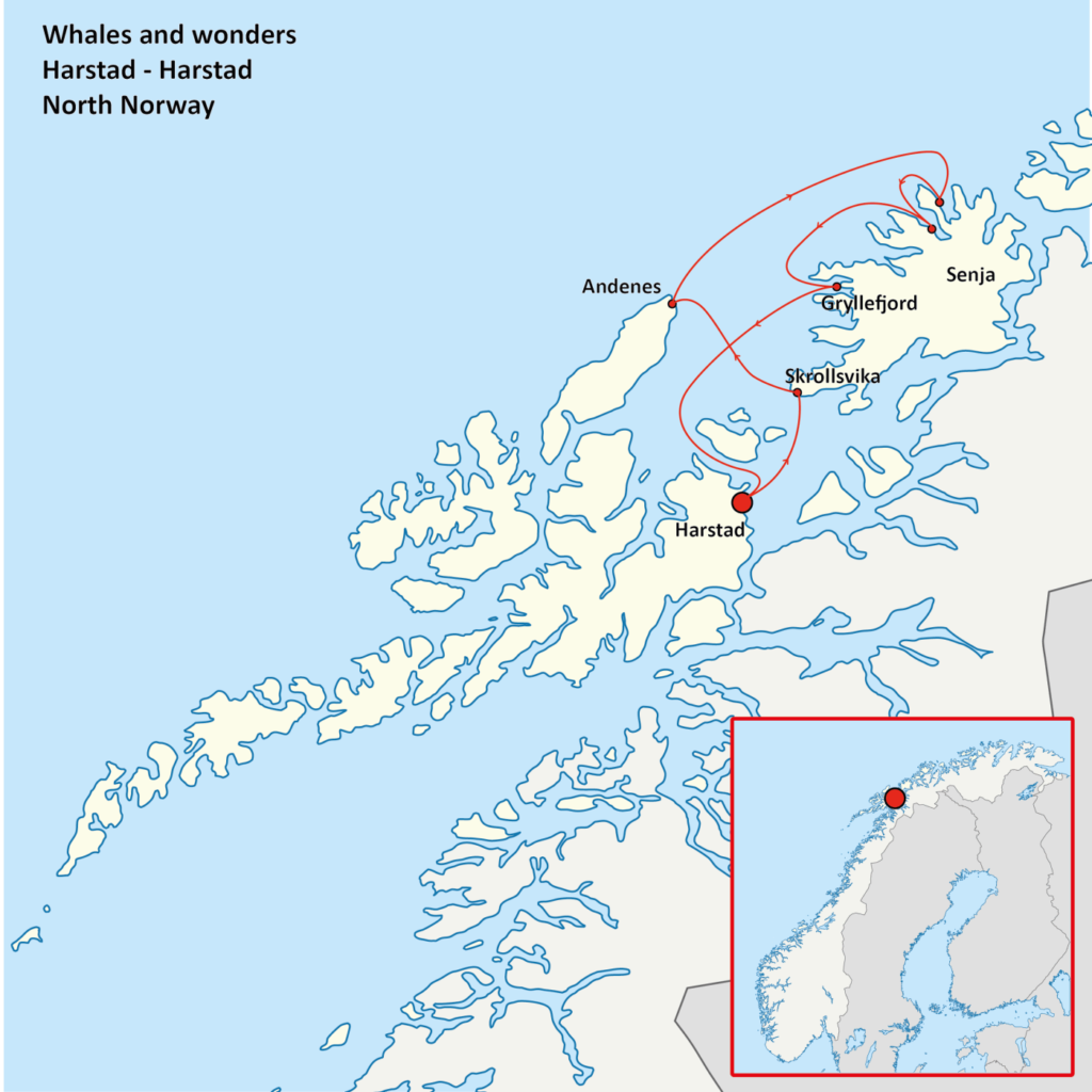 Zeilvakantie in Noorwegen en Spitsbergen met de Noorderlicht
