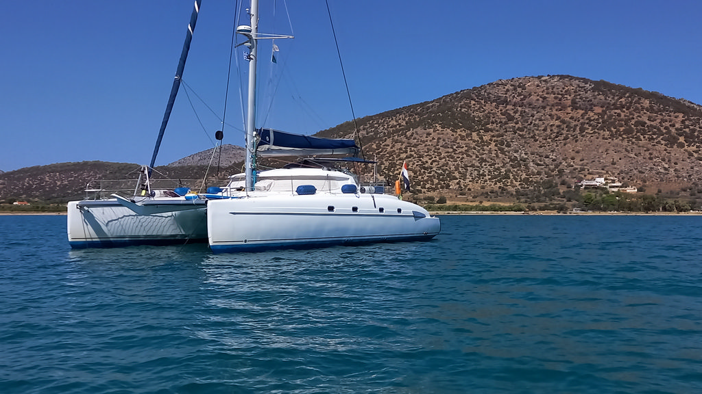 Zeilvakantie Griekenland Catamaran Saronische Golf 00024